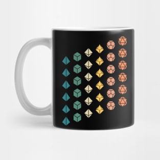 Retro Polyhedral Dice Set Mug